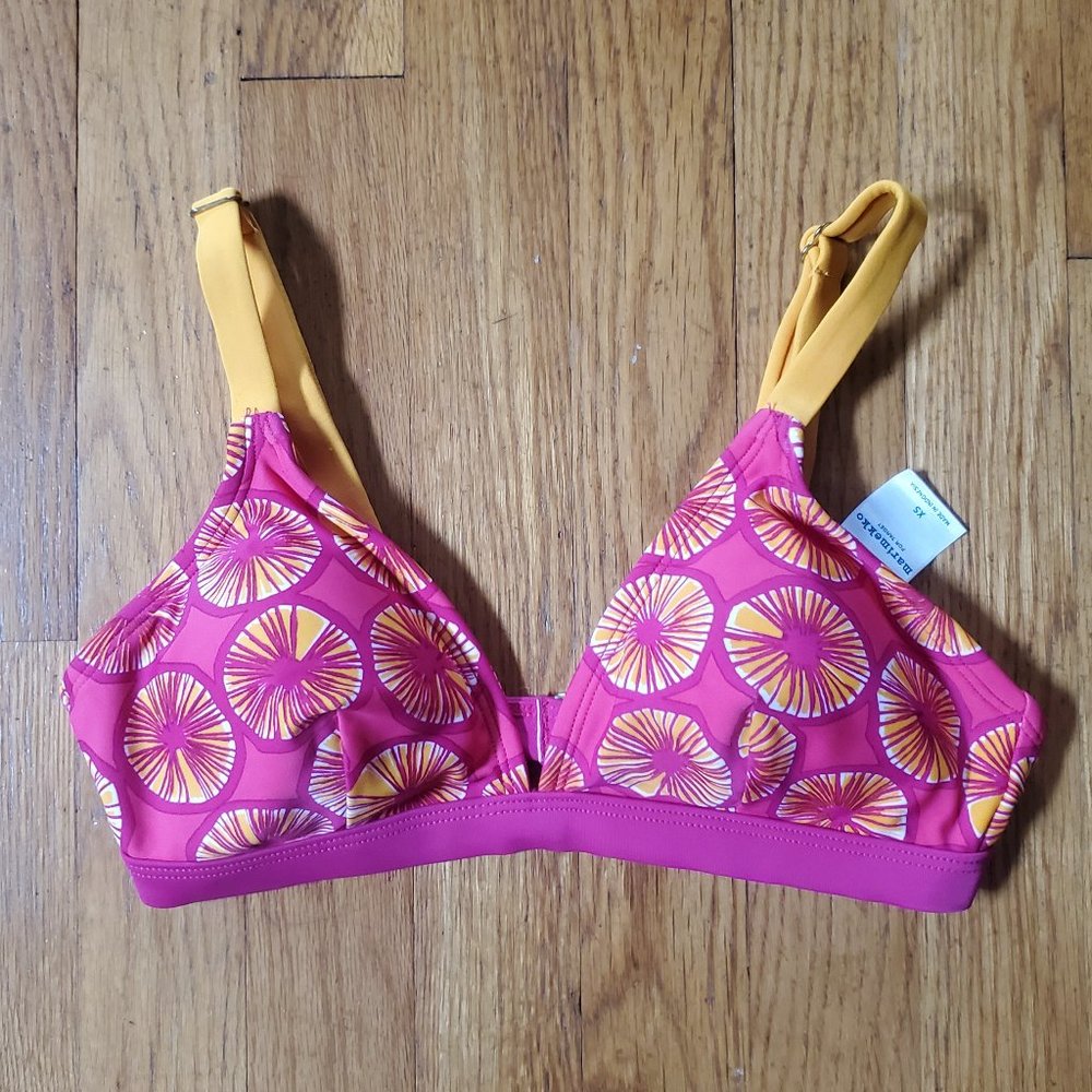 Marimekko Appelsiini Print Bikini Top 👙 XS - GUC